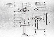 Детали насоса для промывки труб Ridgid DP-24