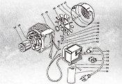 Детали электрического опрессовщика Ridgid 1460-E